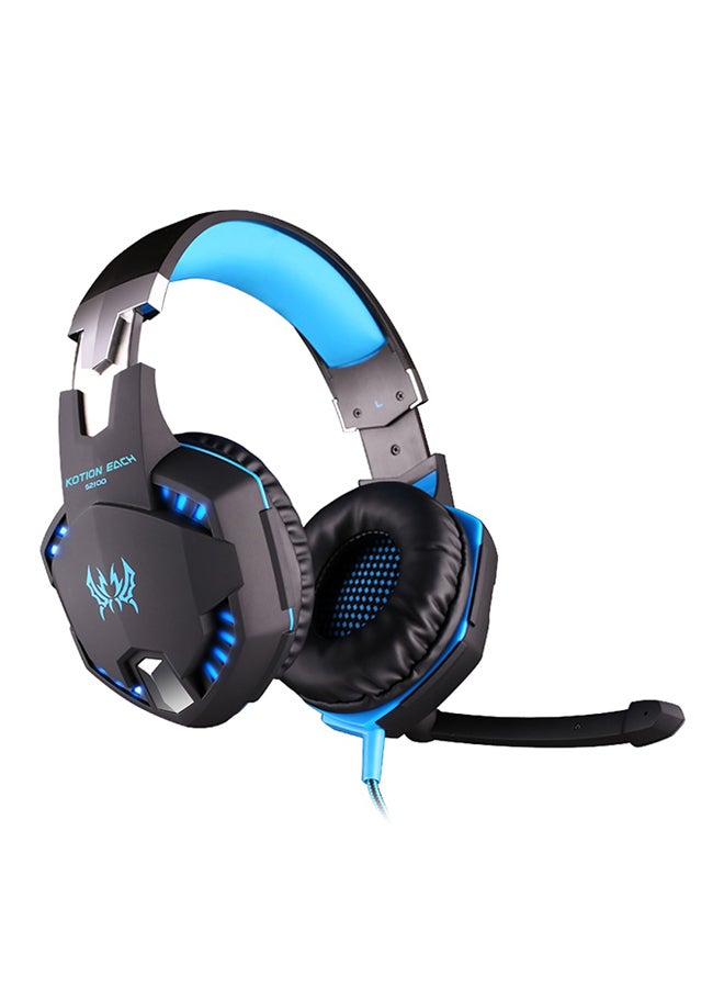 Compare G2100 OverEar Gaming Wired Headphones With Mic For PS4PS5XOneXSeriesNSwitchPC at KSA Price