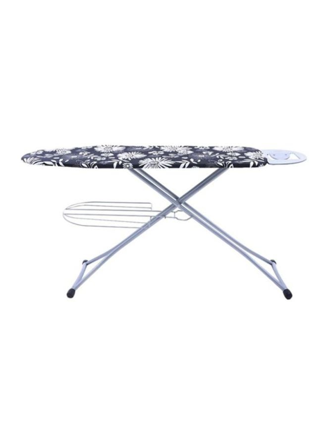 Compare Ironing Board With Cloth Rack 100% Cotton Cover 7Mm Foam Pad Assorted Colors GreyWhite 122x38cm at KSA Price