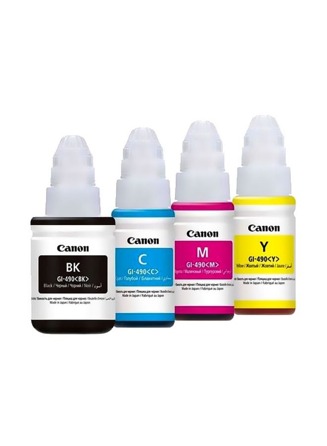 Compare Pack Of 4 Ink Tank Cartridge Set Multicolour at KSA Price