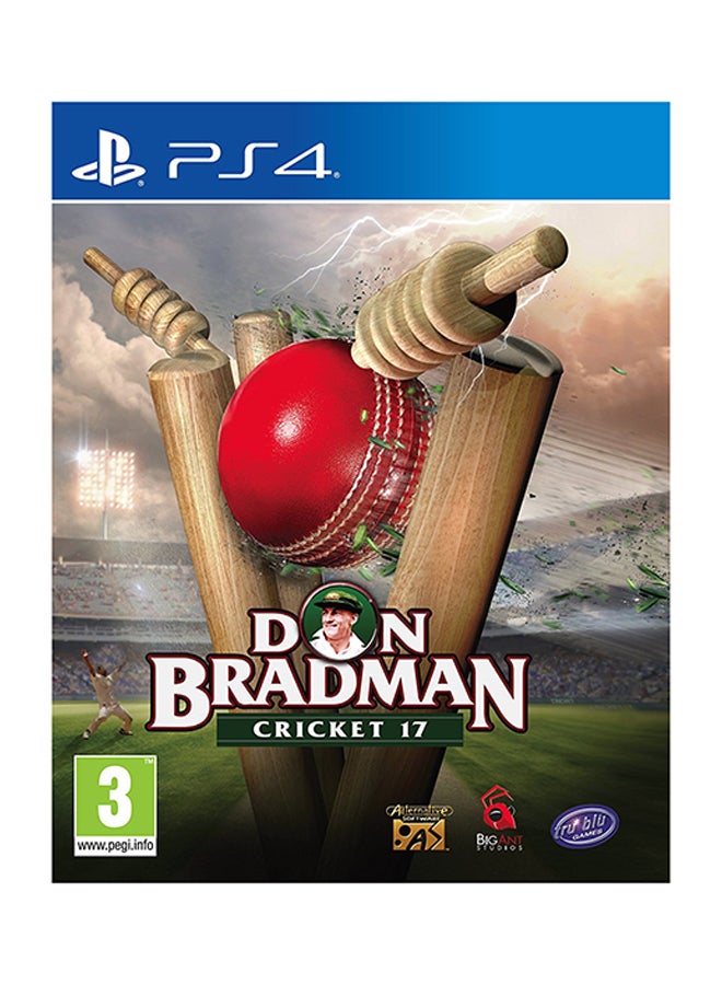 Compare Don Bradman Cricket 17 Intl Version  Sports  PlayStation 4 PS4 at KSA Price