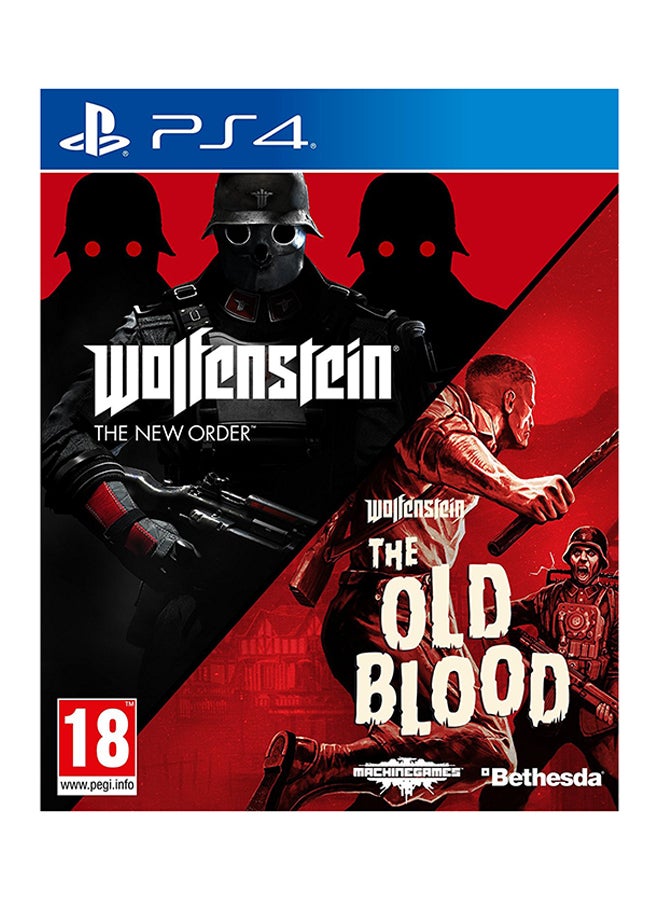 Compare Bethesda Wolfenstein: The Old Blood + The New Order Intl Version  PlayStation 4 PS4 at KSA Price