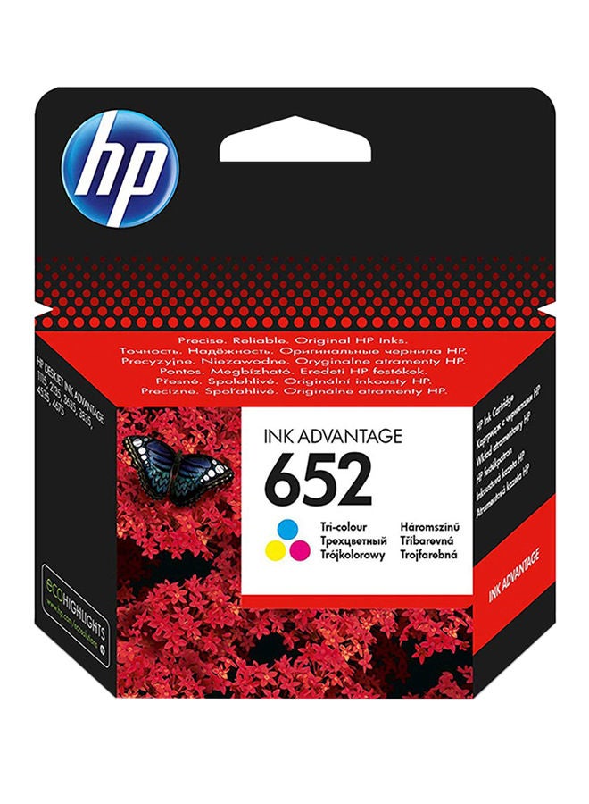 Compare 652 Original Ink Advantage Cartridge Tricolour at KSA Price