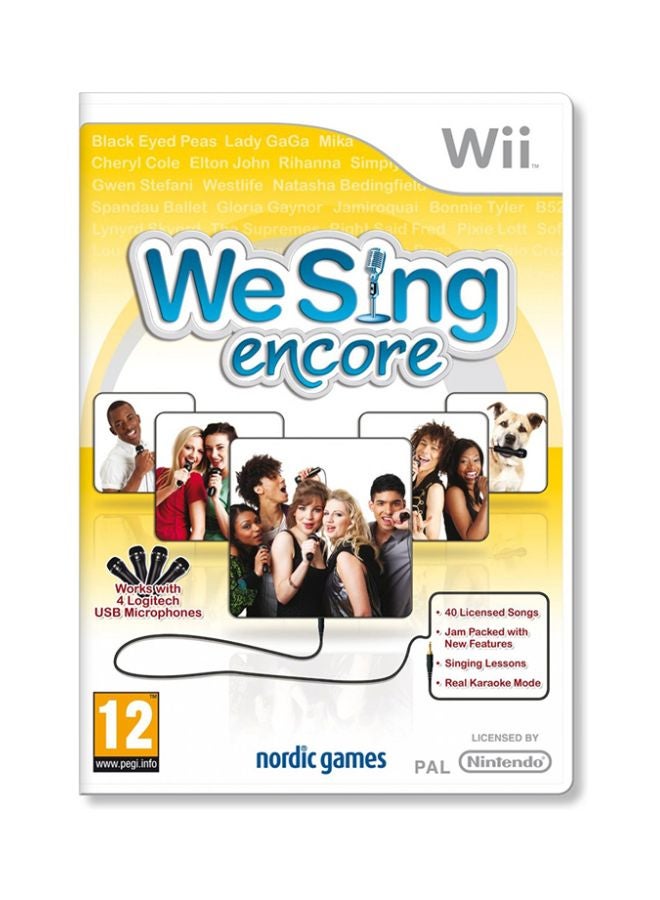 Compare We Sing Encore Intl Version  Music & Dancing  Nintendo Wii at KSA Price