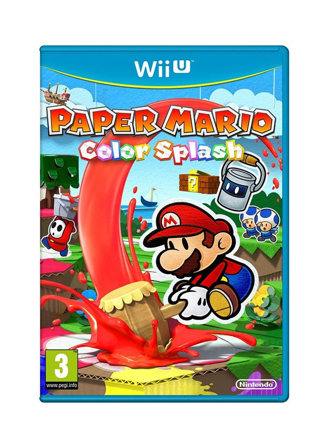 Compare Paper Mario: Color Splash Intl Version  Adventure  Nintendo Wii U at KSA Price