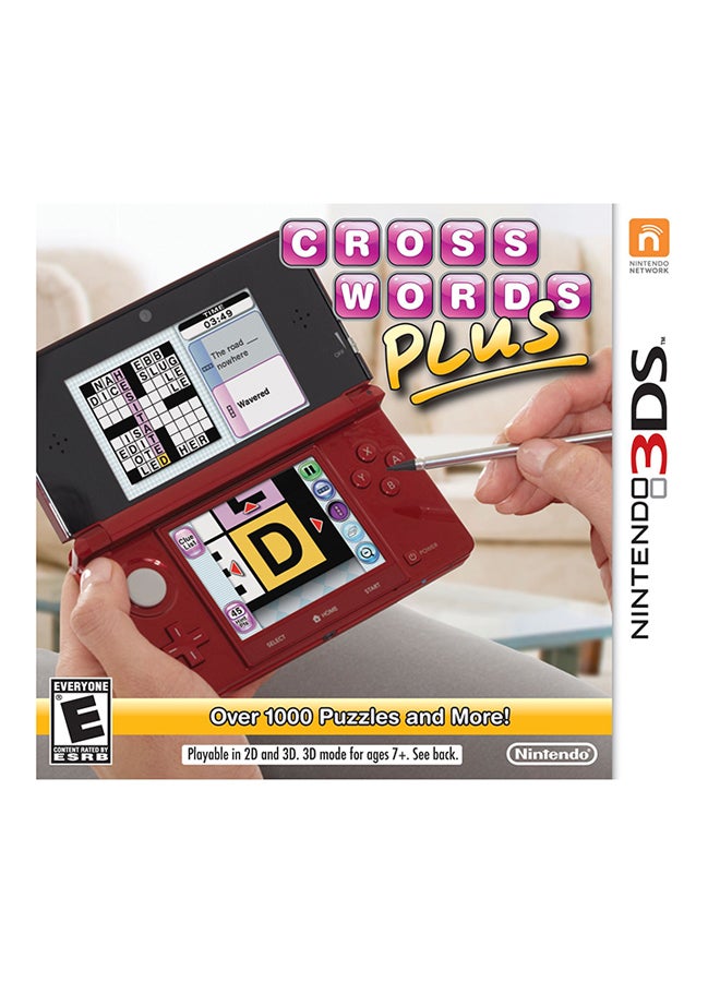 Compare Crosswords Plus Intl Version  Puzzle  Nintendo 3DS at KSA Price