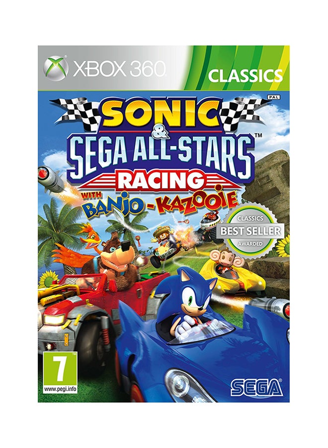 Compare Sonic And Sega AllStars Racing Intl Version  Racing  Xbox 360 at KSA Price