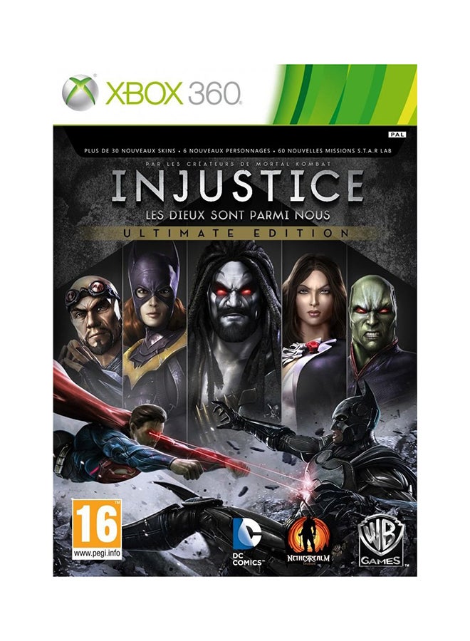 Compare Injustice Ultimate Edition Intl Version  Action & Shooter  Xbox 360 at KSA Price