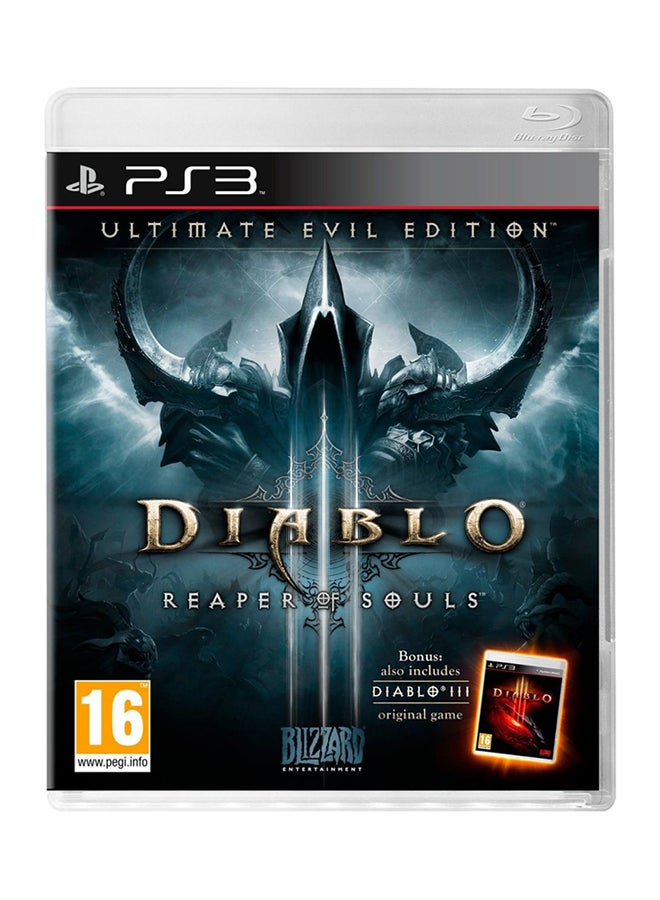 Compare Diablo III Reaper Of Souls Ultimate Evil Edition  PlayStation 3  action_shooter  playstation_3_ps3 at KSA Price