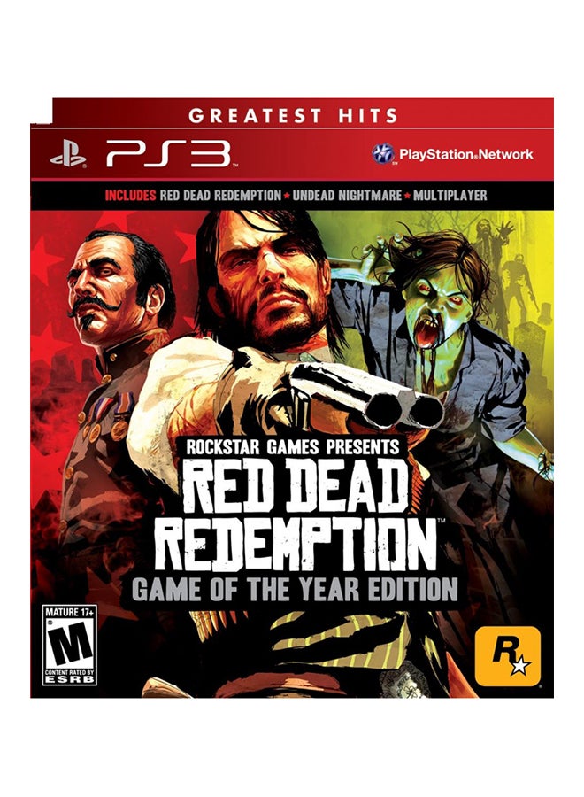 Red Dead Redemption Game Of The Year Edition…