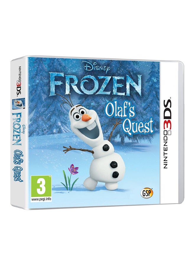 Compare Frozen Olafs Quest  PAL For Nintendo 3DS  Adventure  Nintendo 3DS at KSA Price