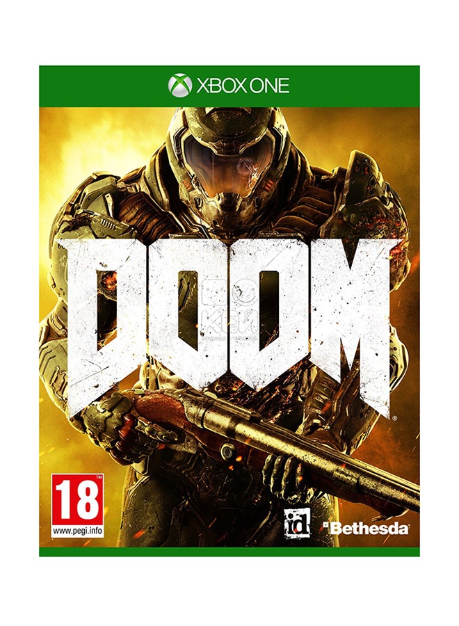 Compare Doom Intl Version  Action & Shooter  Xbox One at KSA Price