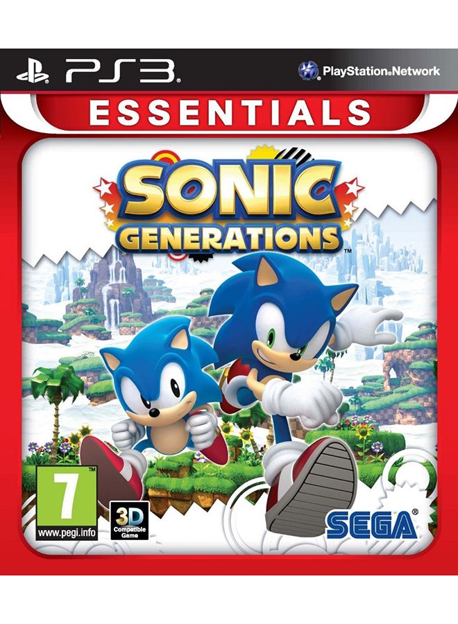 Compare Sonic Generations  Intl Version  adventure  playstation_3_ps3 at KSA Price