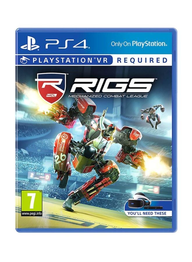 Compare RIGS Mechanized Combat League VR Intl Version  action_shooter  playstation_4_ps4 at KSA Price