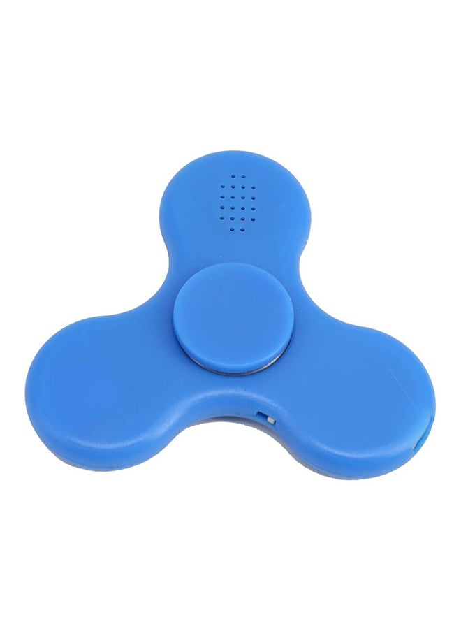 Compare LED Light Fidget Spinner With Bluetooth Speaker Blue at KSA Price