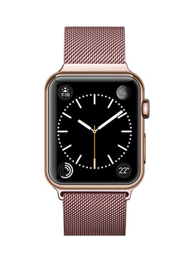 Compare Nylon Fabric All Series Apple Watch Band 42 MM Pink at KSA Price