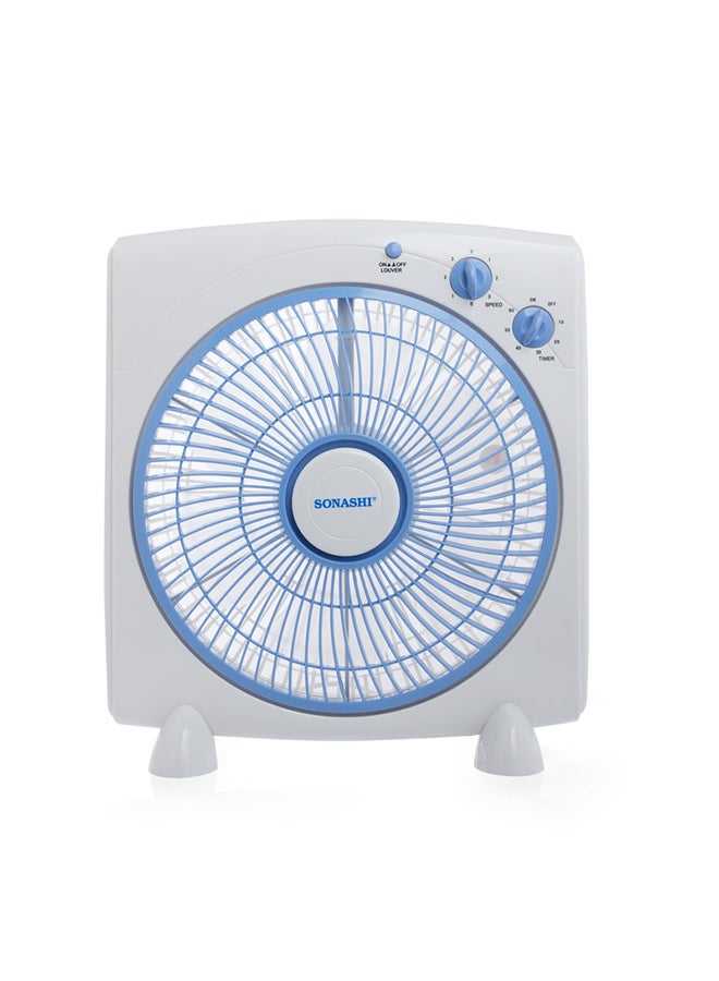 12Inch Box Fan with 3 Speeds | Lightweight…