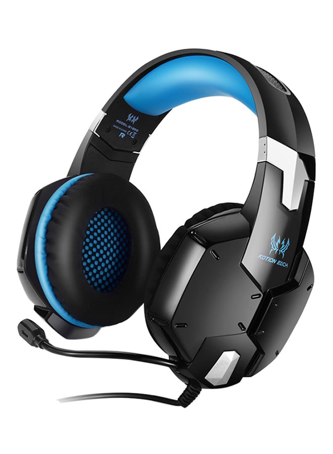 Stereo Over-Ear Wired Gaming Headset With Microphone…