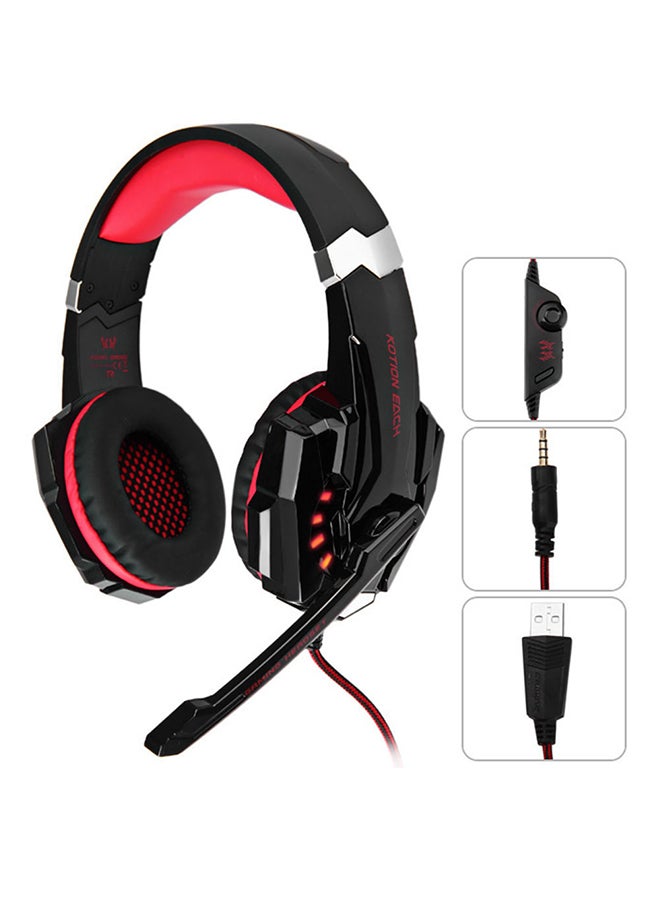 G9000 Wired Over-Ear Gaming Headset With Mic For…