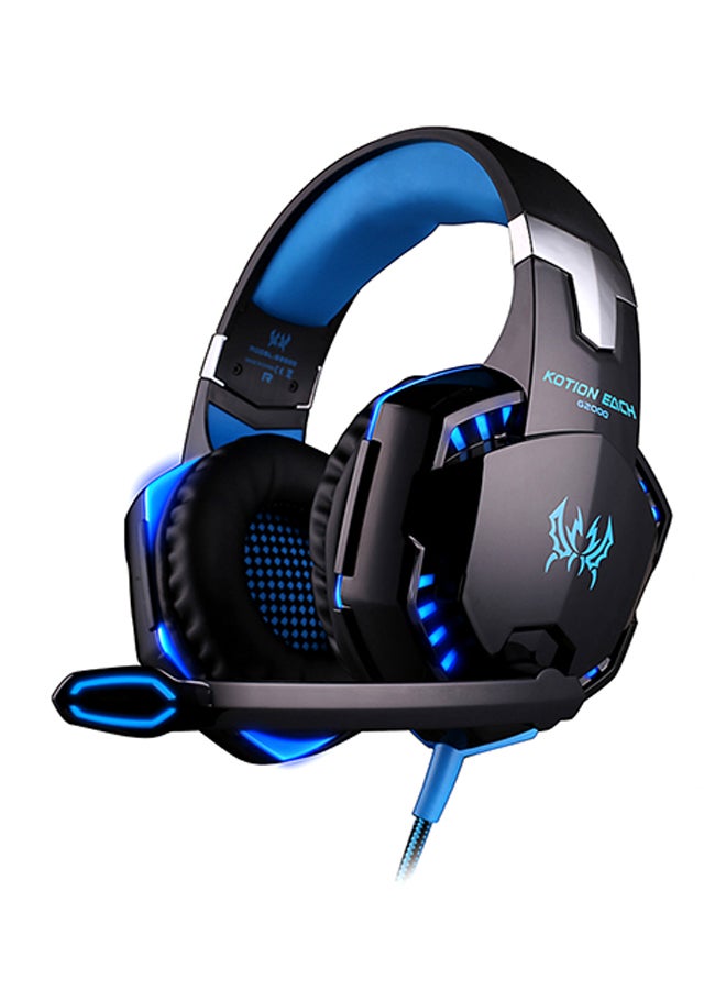 Stereo Over-Ear Gaming Wired Headset With Microphone…