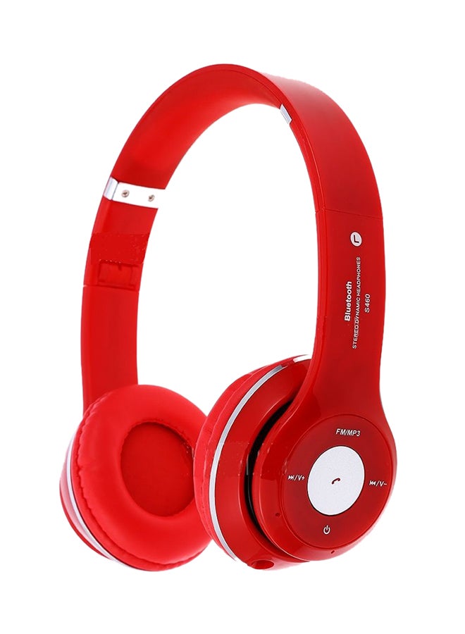 Beats Design Bluetooth Wireless On-Ear Headphone Red