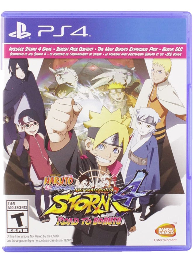 Compare Naruto Shippuden: Ultimate Ninja Storm 4  PAL Intl Version  Fighting  PlayStation 4 PS4 at KSA Price