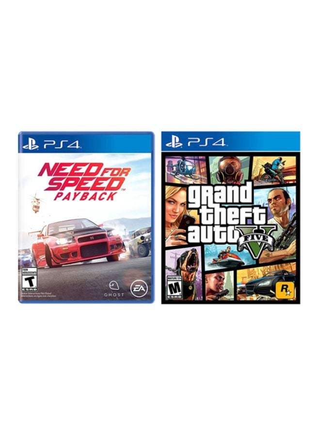 Need For Speed Payback + Grand Theft Auto V(Intl…