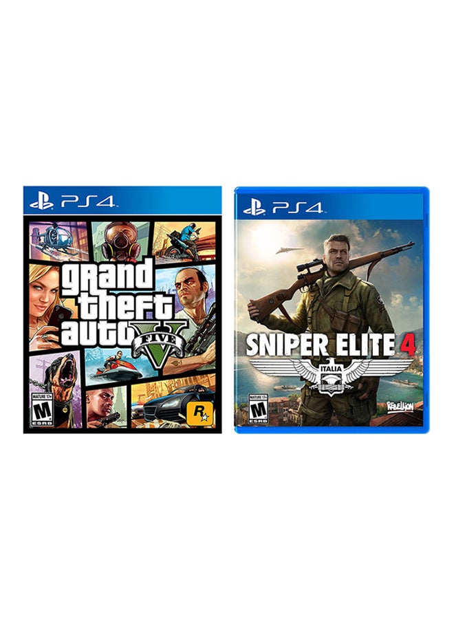 Sniper Elite 4 + Grand Theft Auto V Shooters…
