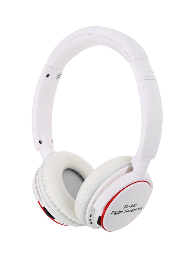 Compare Sports Bluetooth Wireless OnEar Headphone With Microphone White at KSA Price