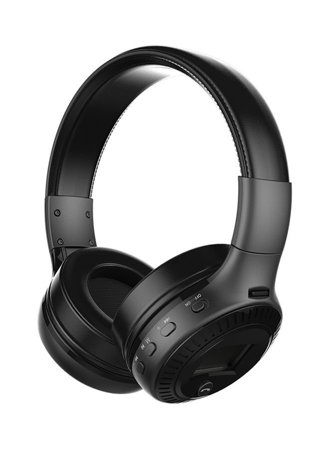 Stereo Bluetooth Wireless On-Ear Headphone Black