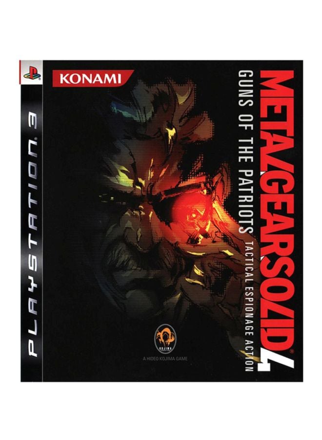 Compare Metal Gear Solid 4: Guns Of The Patriots  Action & Shooter  PlayStation 3 PS3 at KSA Price