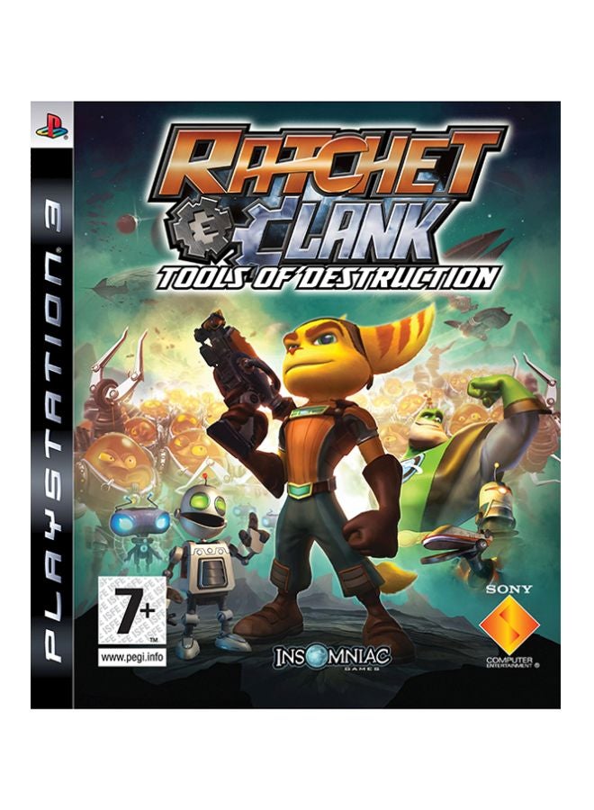Compare Ratchet And Clank: Tools Of Destruction Intl Version  action_shooter  playstation_3_ps3 at KSA Price