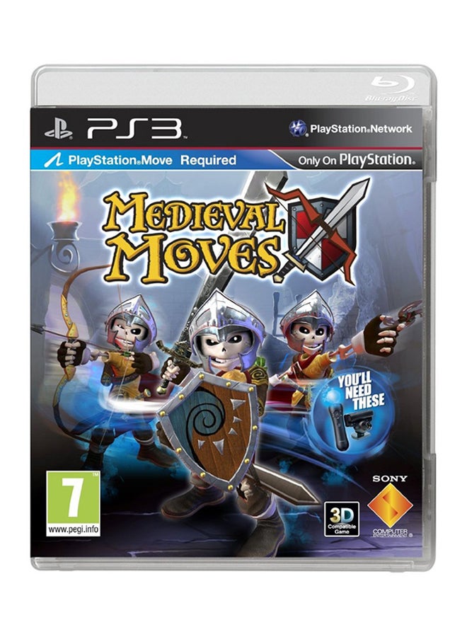 Compare Medieval Moves Intl Version  Adventure  PlayStation 3 PS3 at KSA Price
