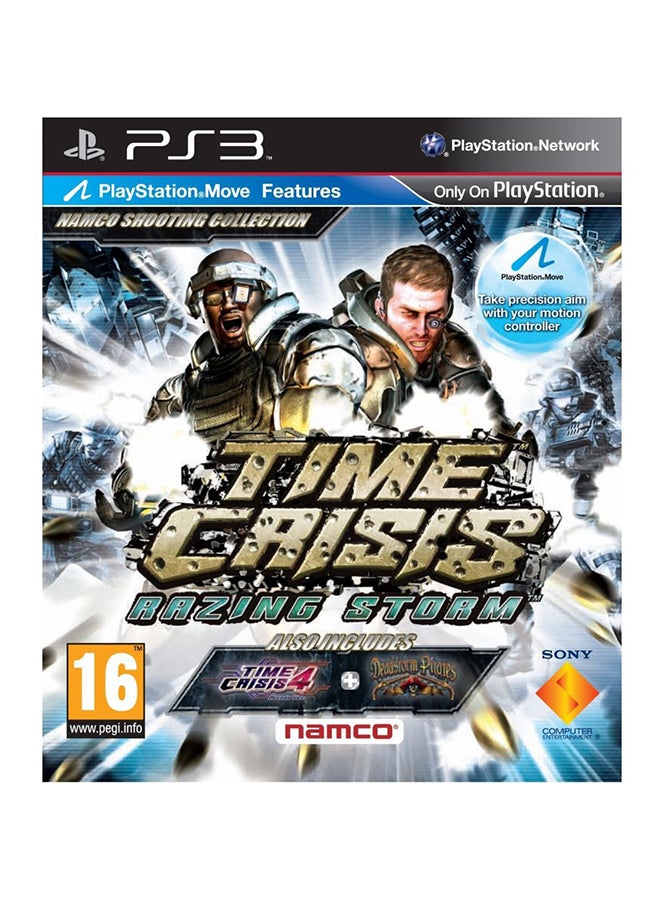 Compare Time Crisis Razing Storm Intl Version  Action & Shooter  PlayStation 3 PS3 at KSA Price