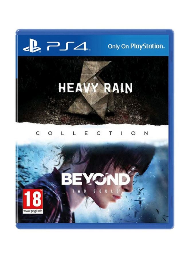 Compare Heavy Rain + Beyond Two Souls Collection Intl Version  Adventure  PlayStation 4 PS4 at KSA Price