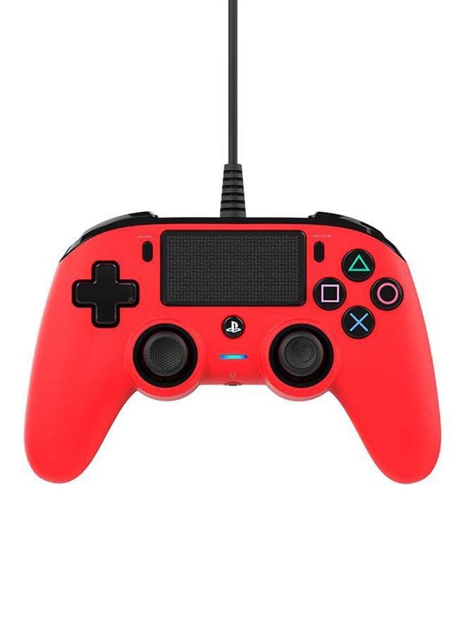 Compare Wired Compact Controller For PlayStation 4 Red at KSA Price