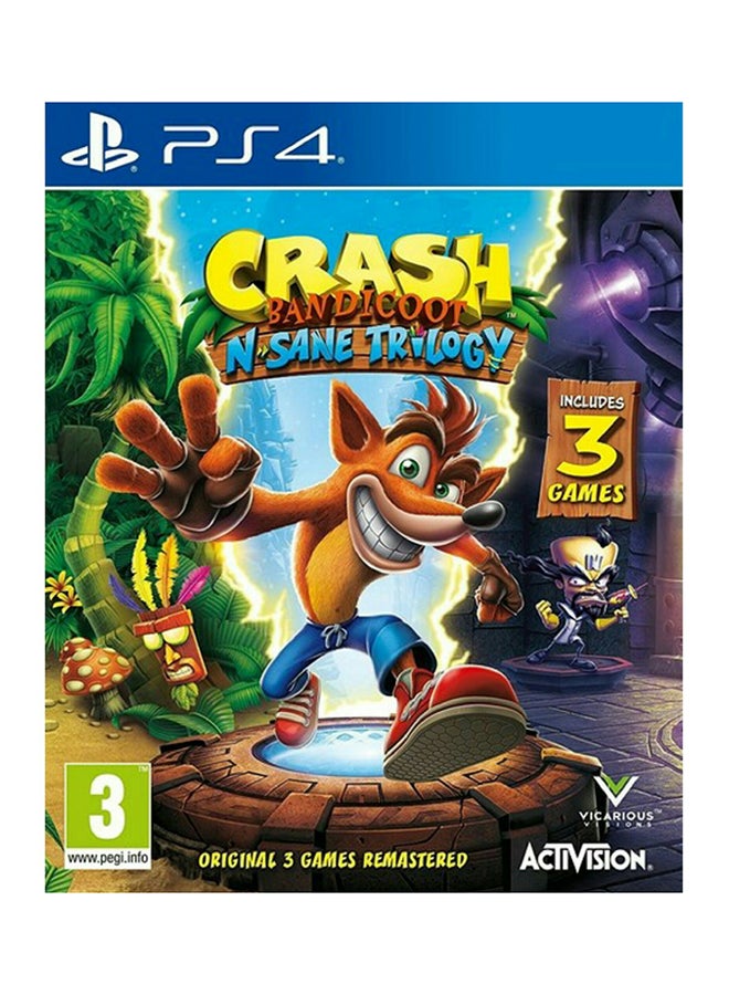 Compare Crash Bandicoot N.Sane Trilogy 2.0 Intl Version  Arcade & Platform  PlayStation 4 PS4 at KSA Price