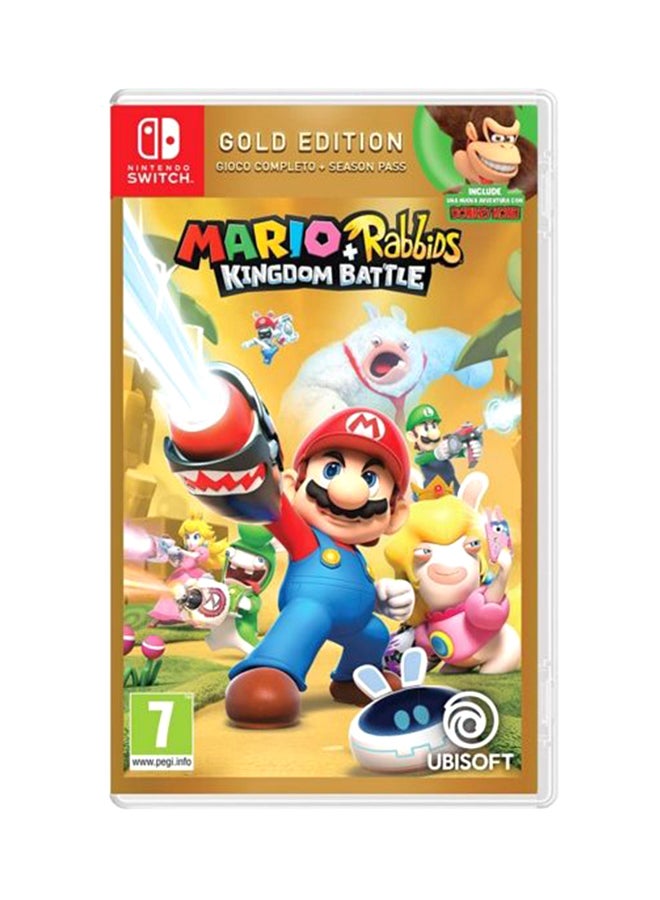 Mario + Rabbids Kingdom Battle Gold Edition -…