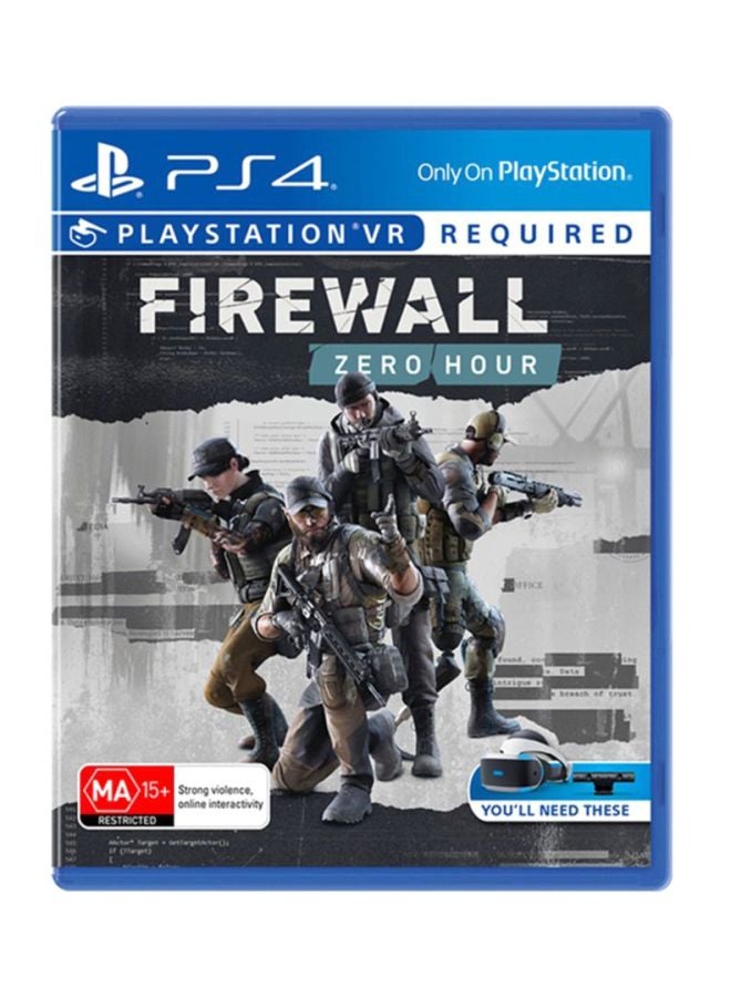 Compare Firewall Zero Hour Intl Version  Action & Shooter  PlayStation 4 PS4 at KSA Price