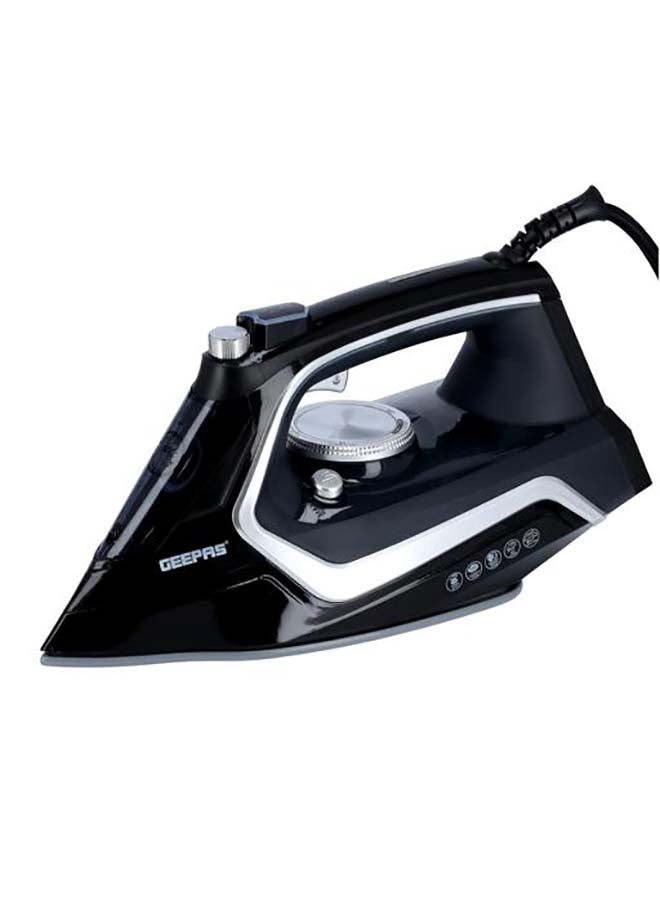 Compare Steam Iron  2 in 1 Dry & Wet Steam Iron  Adjustable Temperature Control, Ceramic Soleplate  DrySteamBurst of SteamVertical Steam Function, Steam Boost | 2 Years Warranty 2200 W GSI7801N BlackWhite at KSA Price