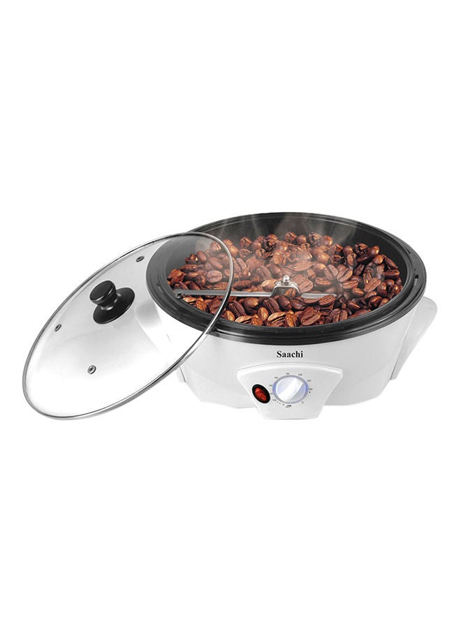 Compare Coffee Roaster with Aluminum DieCast Pan, Stainless Steel Roasting Blade and Adjustable Temperature Control 1200 W NLCR4962WH White at KSA Price