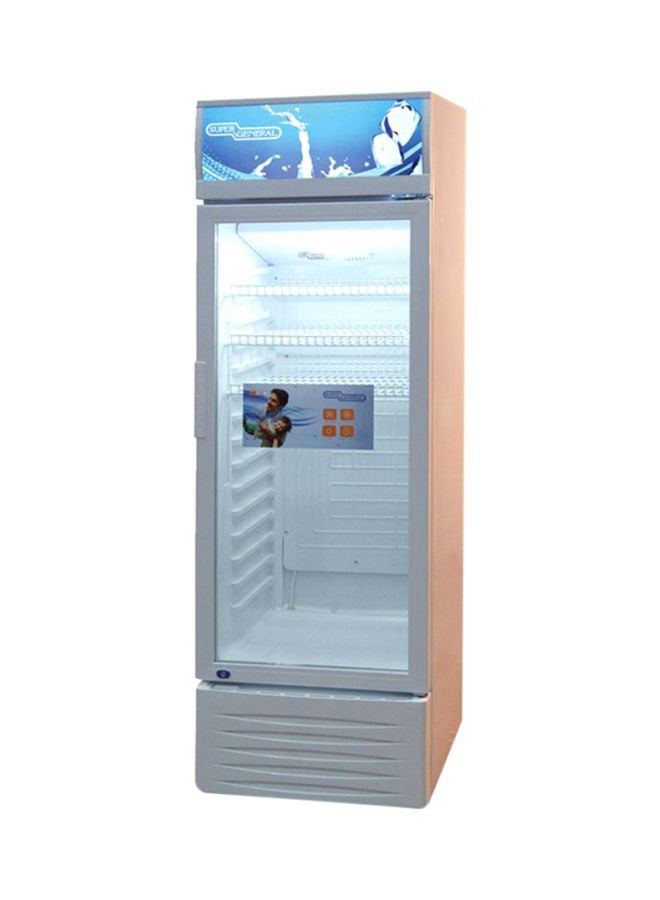 Compare 295 Liters Double Layered Glass Single Door Chiller 295 L 600 W SGSC 298 White at KSA Price