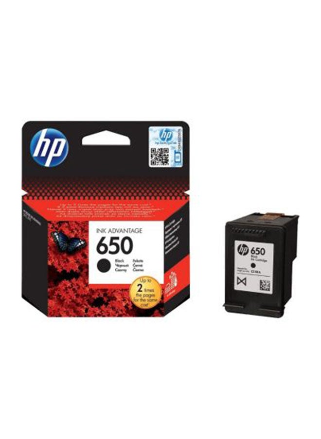 Compare 650 Original Ink Advantage Cartridge Black at KSA Price
