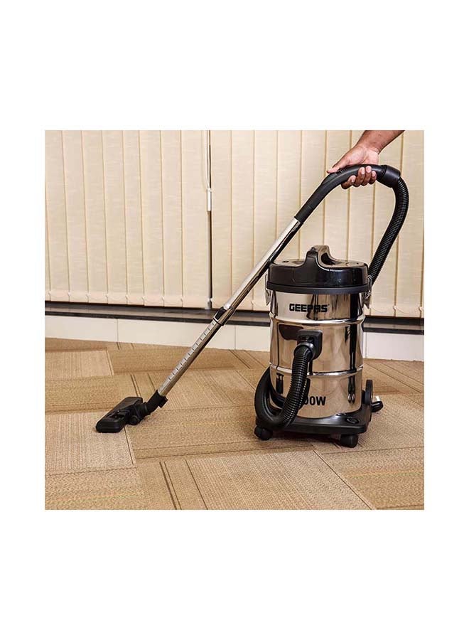 Compare 2in1 Blow and Dry Vacuum Cleaner, Powerful Copper Motor, Stainless Steel Tank  Dust Full Indicator  2Year Warranty 23 L 2300 W GVC2597 SilverBlack at KSA Price