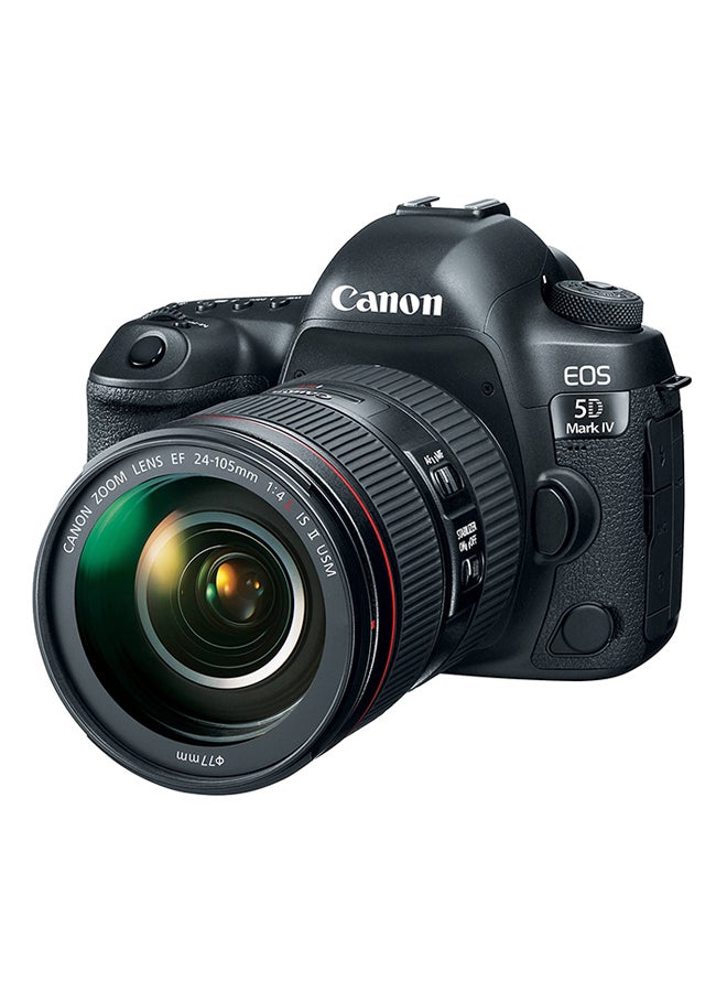 Compare EOS 5D Mark IV DSLR With EF 25105mm f4L IS II USM Lens 30.4 MP,LCD Touchscreen, BuiltIn WiFi And GPS Geotagging Technology at KSA Price