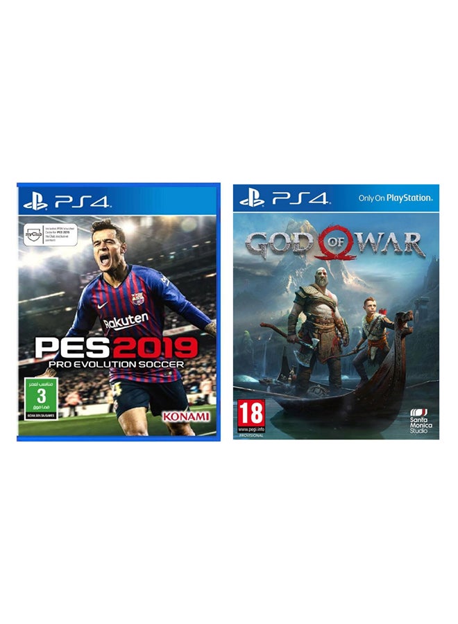 Pro Evolution Soccer 2019 + God Of War…