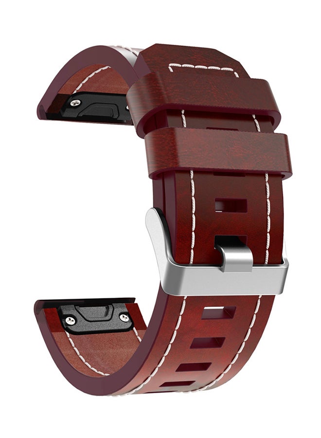 Compare Replacement Band Strap For Garmin Fenix 5X5X Plus Brown at KSA Price