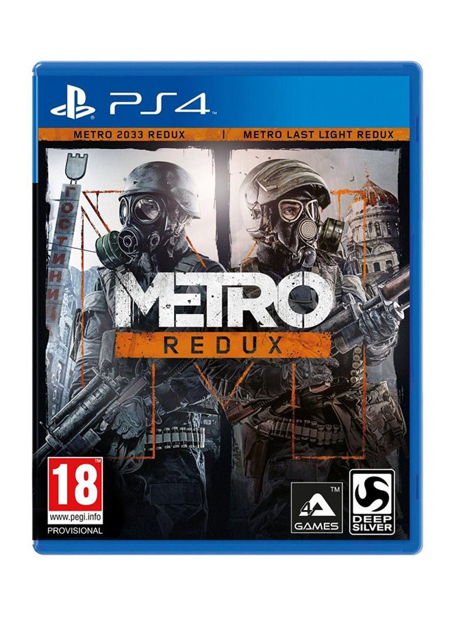 Compare Metro ReduxIntl Version  action_shooter  playstation_4_ps4 at KSA Price