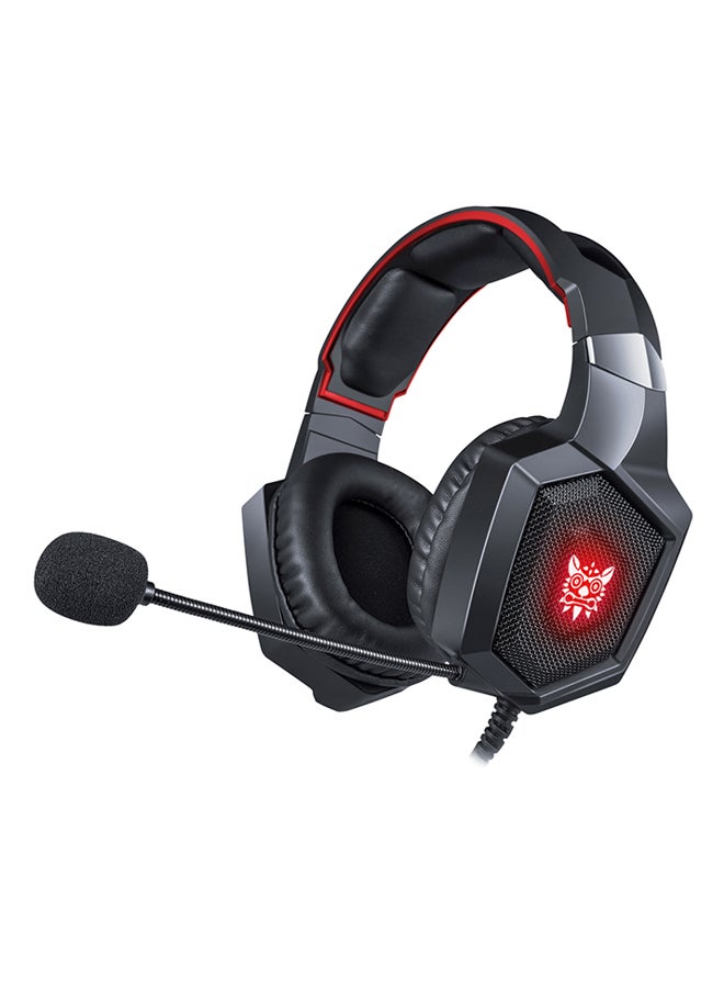 LED Over-Ear Wired Gaming Headset With Mic for…