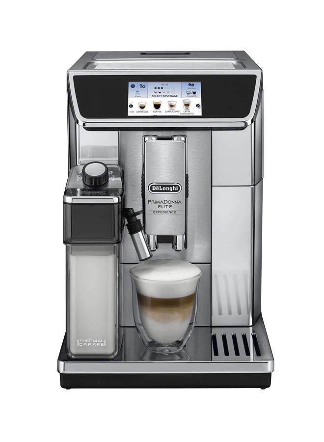 Compare PrimaDonna Elite, 19 Bar, Built in Grinder, Automatic cleaning, 1 L 1450 W ECAM650.85.MS Silver at KSA Price