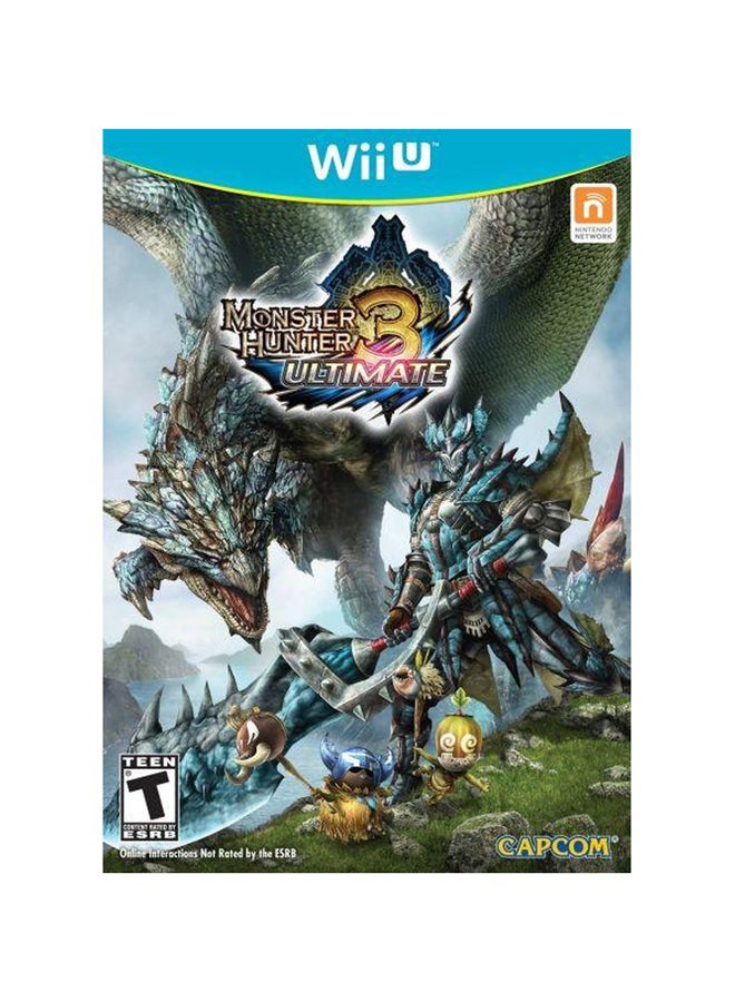 Compare Monster Hunter 3: Ultimate Intl Version  action_shooter  nintendo_wii_u at KSA Price